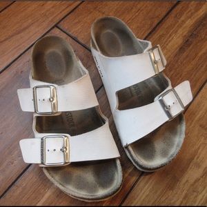White birkenstocks